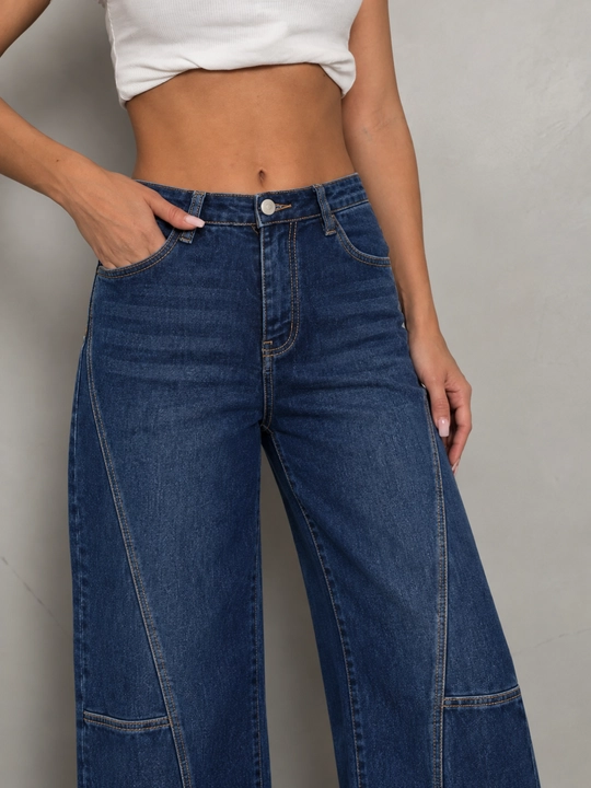 Ayollar jinsi shimlari, Baggy shim, keng fason Y2K, 100% paxta, djensiy bagy S-XXXL