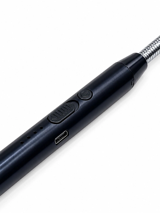 Elektron plazmali zajigalka, USB-C, egiluvchan bo‘yinli, qayta zaryadlanuvchi