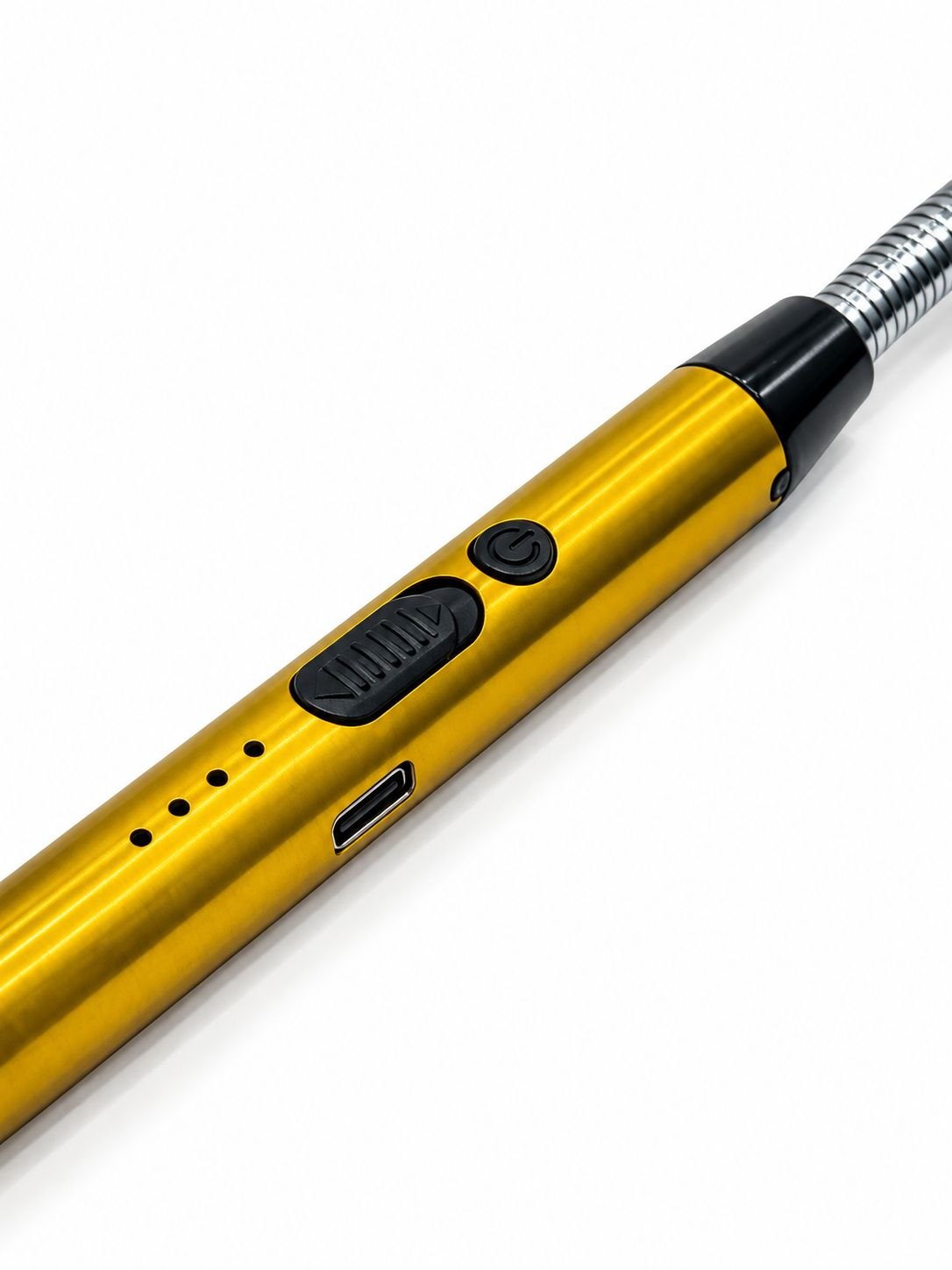 Elektron plazmali zajigalka, USB-C, egiluvchan bo‘yinli, qayta zaryadlanuvchi