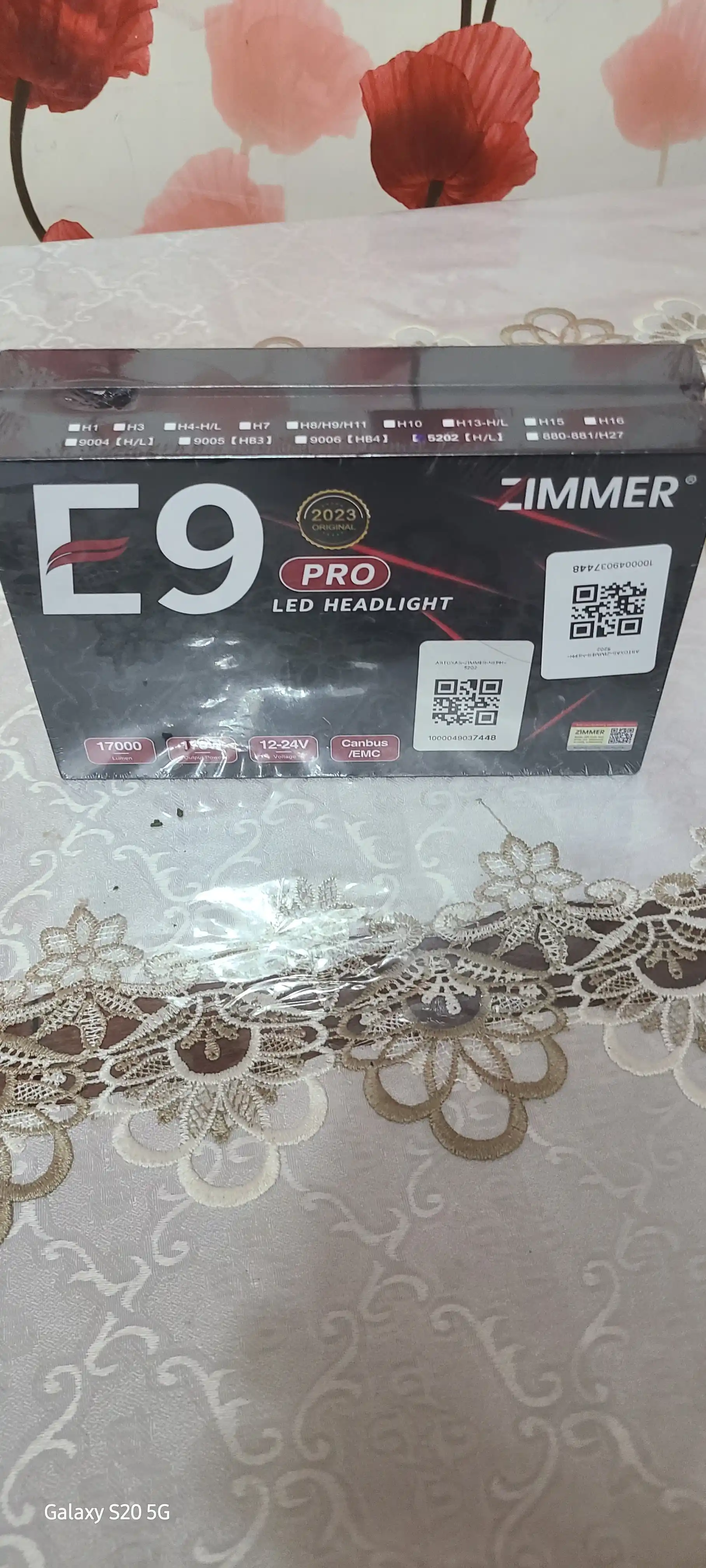 Zimmer LED lampalar E8 PRO va E9 PRO, uzoq va past nur, faralar, tumanga qarshi faralar