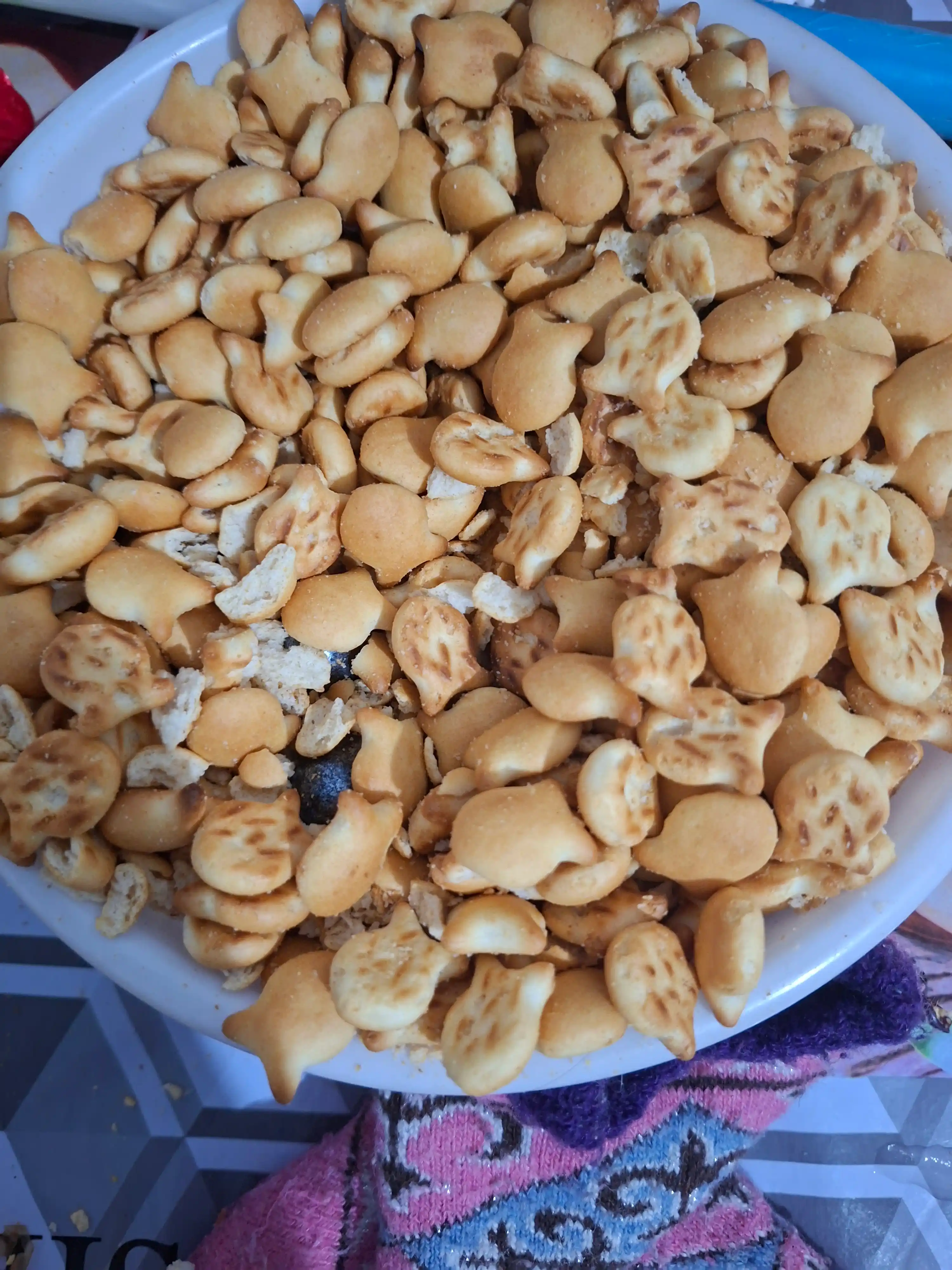 Pechene kreker Yashkino Oltin baliqcha, 350 g