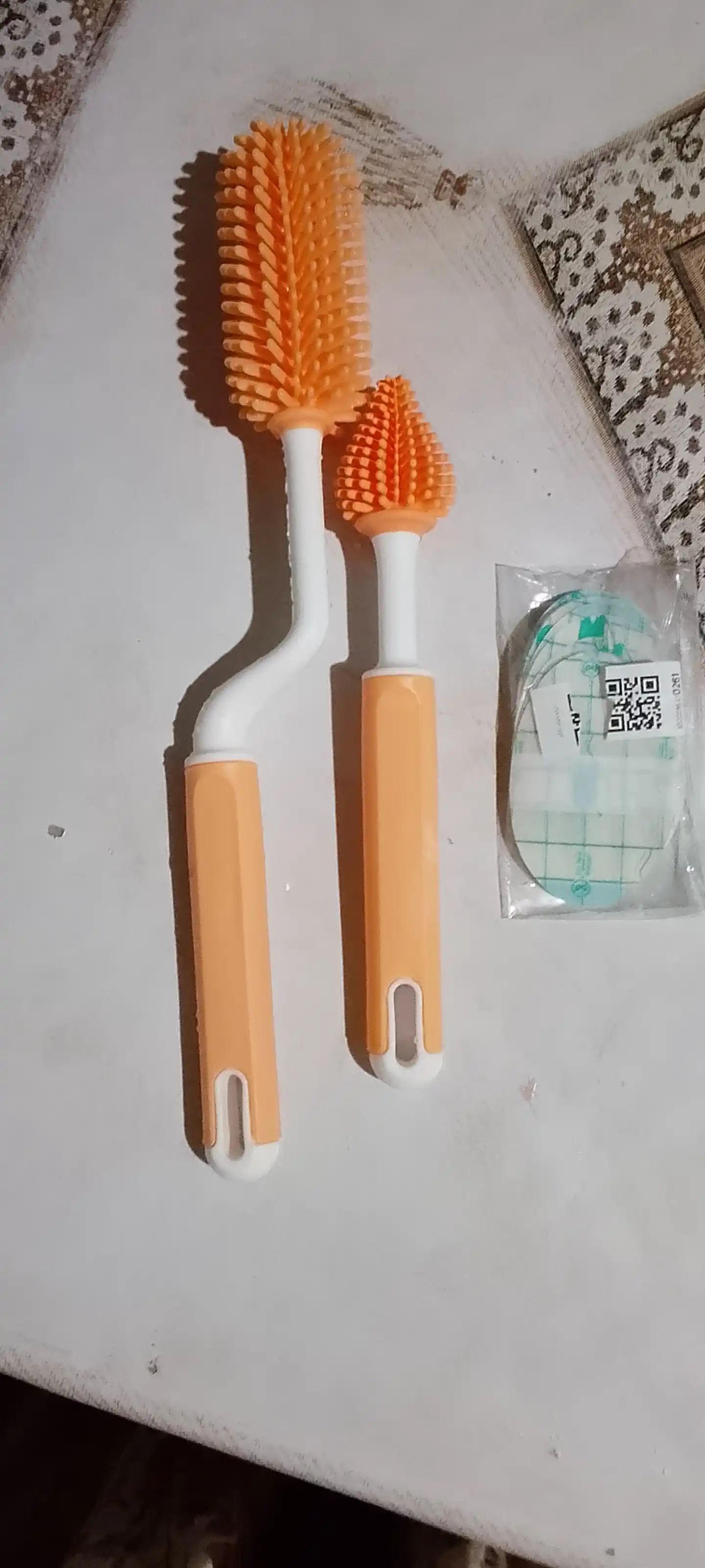Набор силиконовых щёток для бутылочек Only Baby, 2 штуки