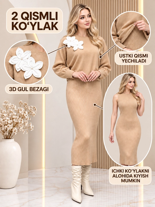 Ayollar uchun bayramona liboslar, ayollar uchun ko'ylaklar, liboslar - 