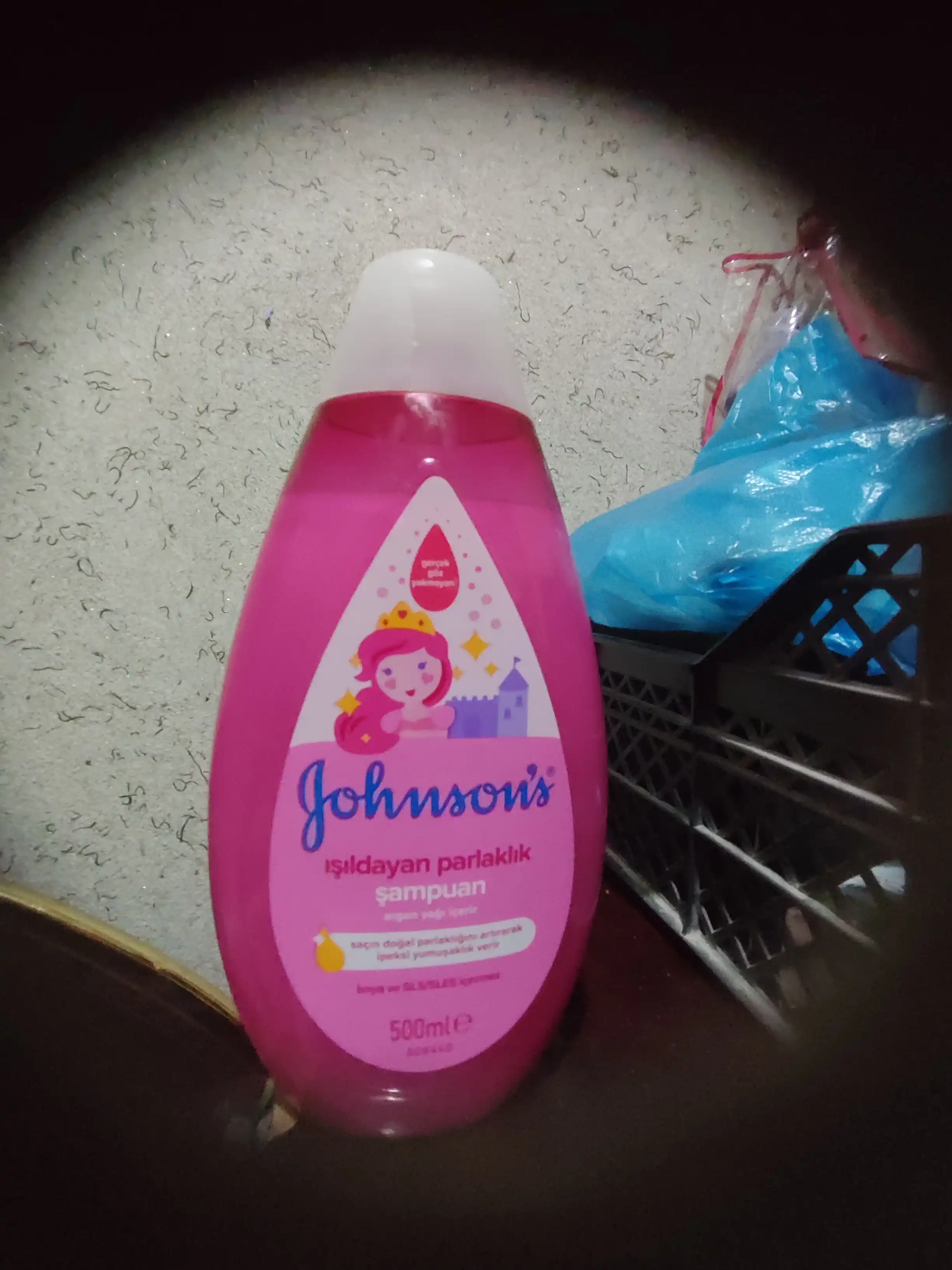 Шампунь для волос Johnson's Baby, блестящие локоны, 500 мл