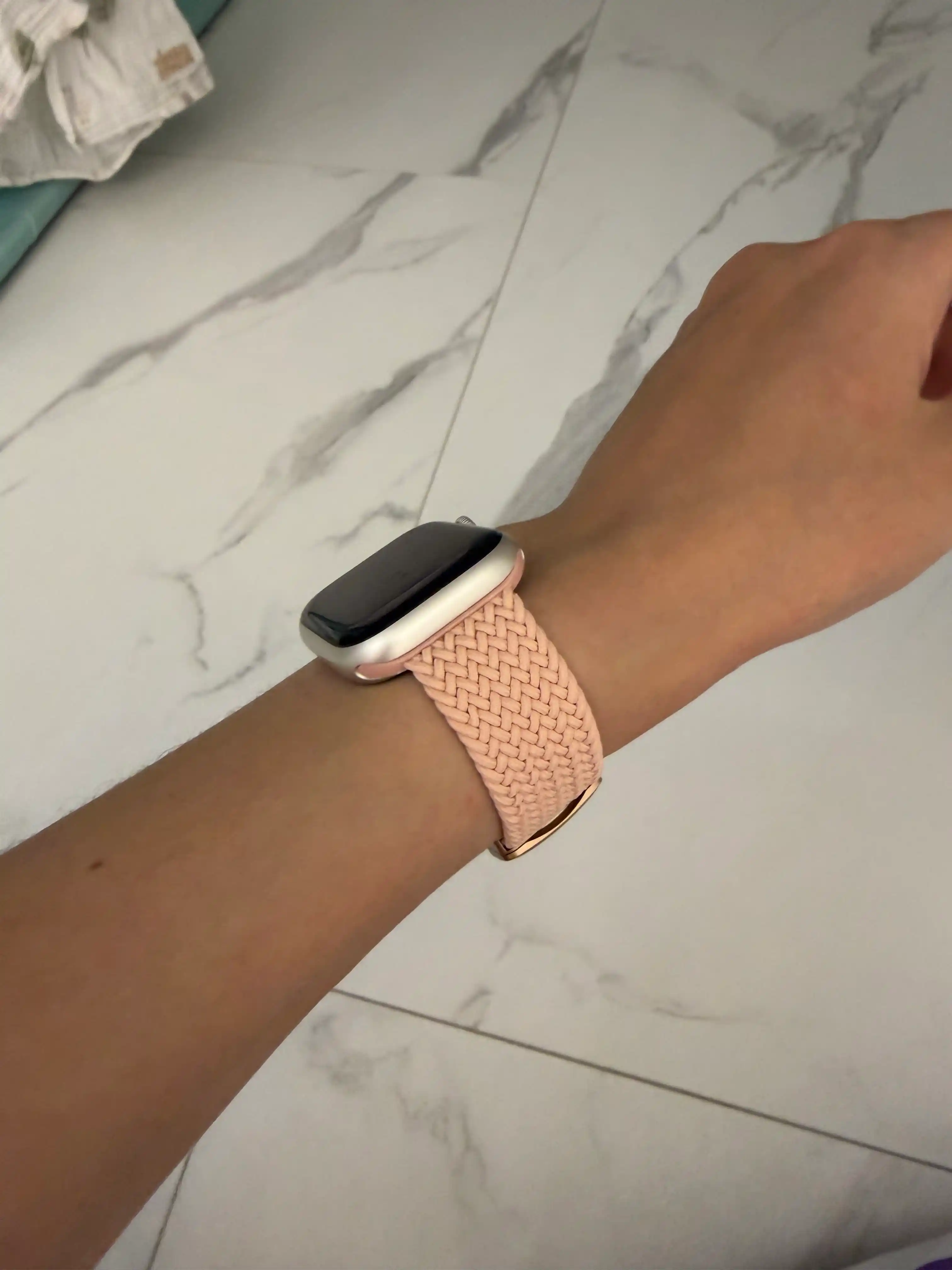 Ремешок нейлоновый с магнитной застёжкой для Apple Watch 3–9/SE/Ultra, 38–49 мм