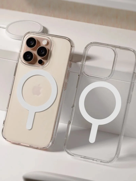 IPhone 11 12 13 14 15 16 17 Pro Max g‘ilofi, shaffof, MagSafe, magnitli va shishali