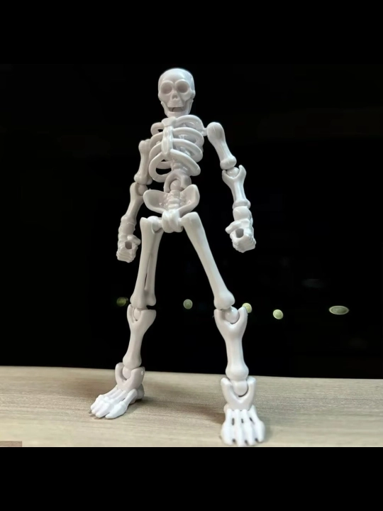 Bolalar uchun harakatlanuvchi skelet o‘yinchog‘i, anatomik 3D model, harakatchan bo‘g‘imlar