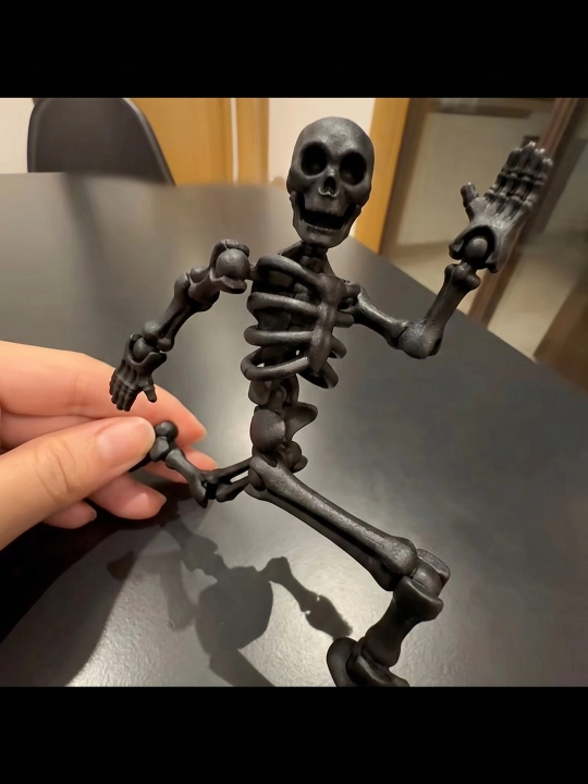 Bolalar uchun harakatlanuvchi skelet o‘yinchog‘i, anatomik 3D model, harakatchan bo‘g‘imlar