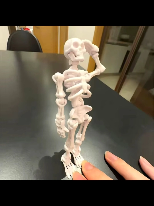 Bolalar uchun harakatlanuvchi skelet o‘yinchog‘i, anatomik 3D model, harakatchan bo‘g‘imlar