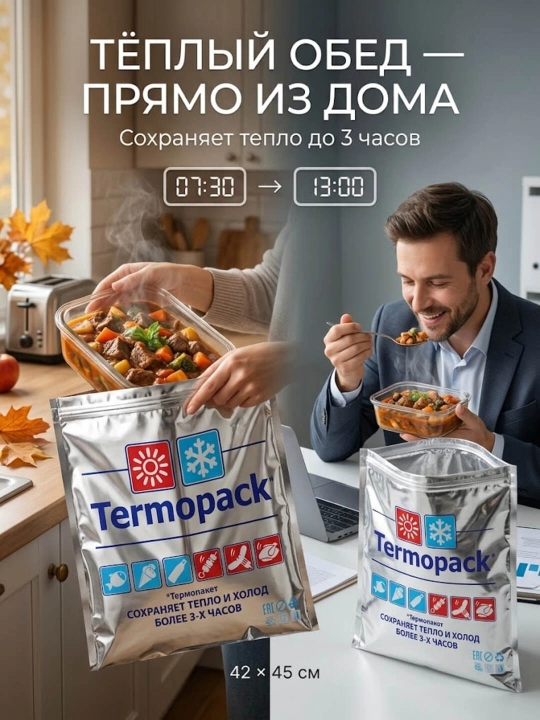 Термо-сумка для продуктов и напитков