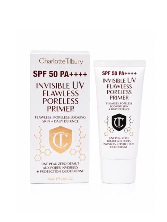 Charlotte Tilbury Invisible UV Flawless Poreless Primer SPF 50 PA++++, 60 ml - 