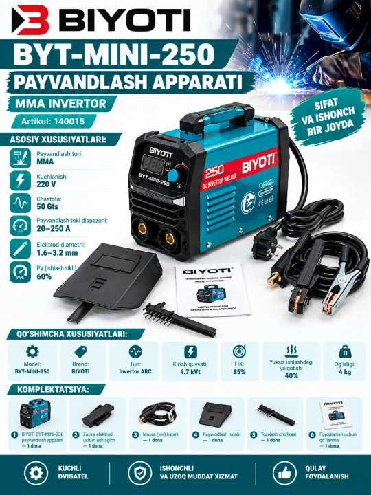 Payvandlash mashinasi invertorli, Payvandlash mashinasi chamadonli, Svarka apparati - 