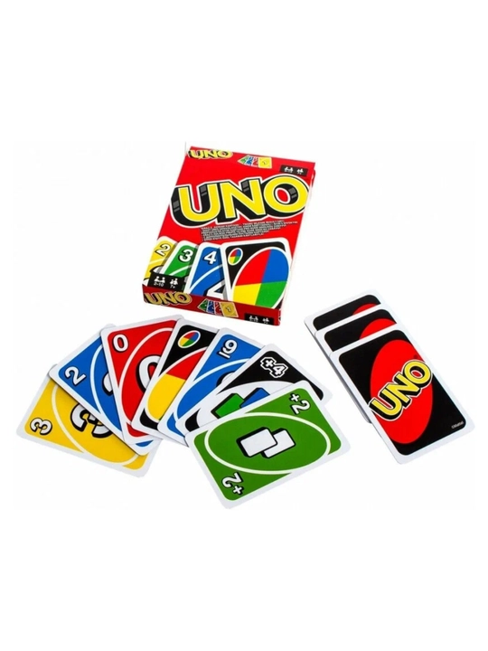 UNO karta o‘yini bolalar va kattalar uchun, oilaviy stol o‘yini, 2–10 o‘yinchi, 7+