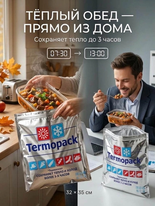 Термо-сумка для продуктов и напитков