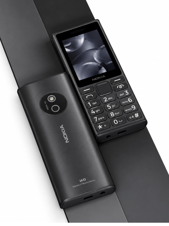 Nokia 125 Dual sim Uzimeidan o'tgan knopkali tugmali ixcham telefon, 1020 mAh batareya