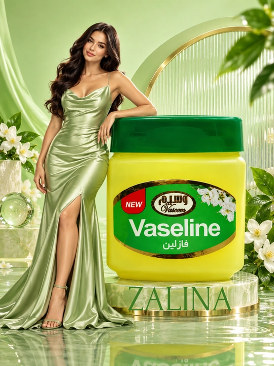 Yuz, lablar va tana uchun namlovchi vazelin, kundalik parvarish, 100 ml