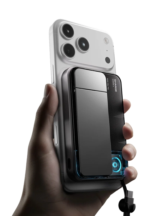 Magnitli powerbank SHARGE ICEMAG 3, 10000 mAh, Qi2 25 W, USB-C 35 W
