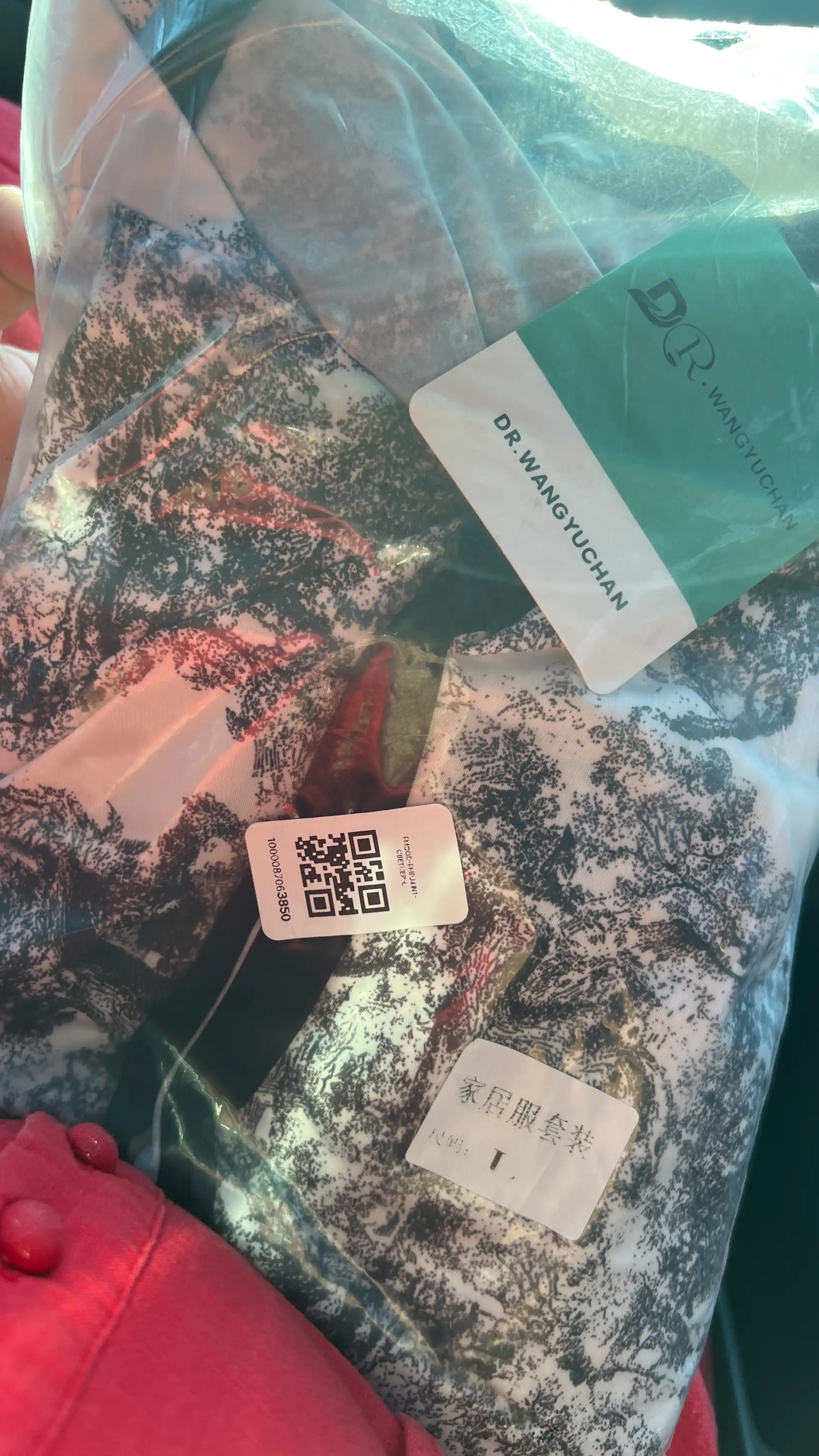 Ayollar pijama komplekt, uy uchun 4 tasi 1 da