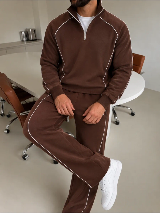 Erkaklar uchun oversize sport kostyumi
