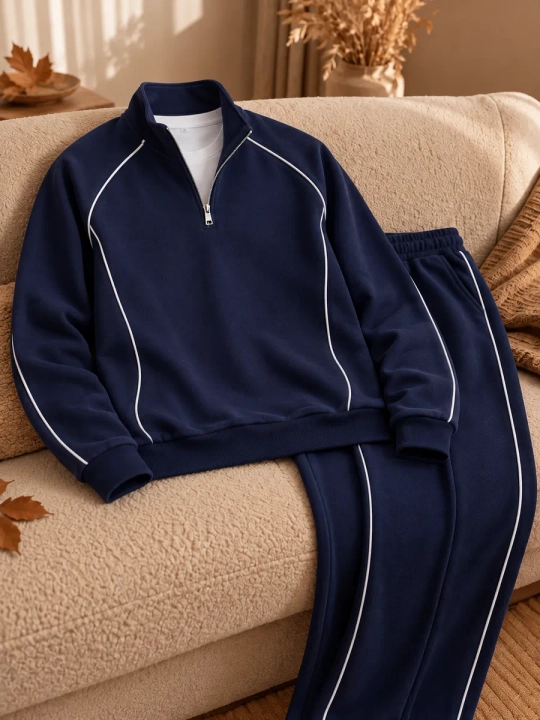 Erkaklar uchun oversize sport kostyumi