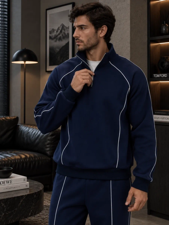 Erkaklar uchun oversize sport kostyumi