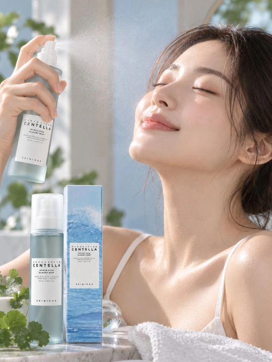 Увлажняющий мист для лица SKIN1004 Madagascar Centella Hyalu-Cica Cloudy Mist, 120 мл - 