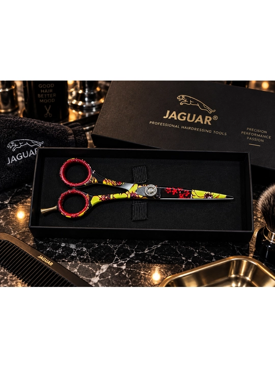 JAGUAR Professional premium sartaroshlik qaychisi, original, keys bilan