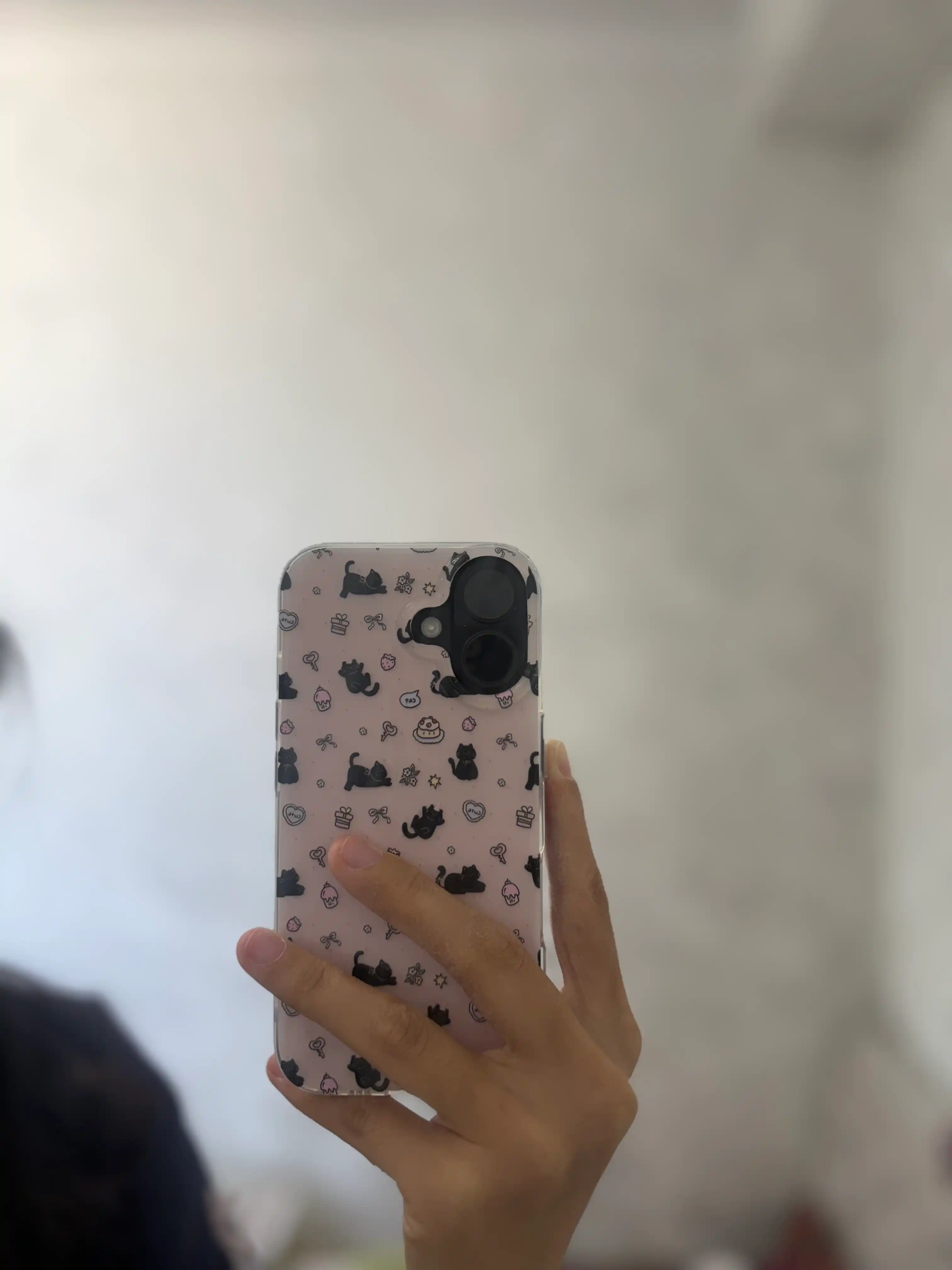 Чехол для iPhone с милым принтом Прозрачный защитный чехол для телефона, стильный дизайн