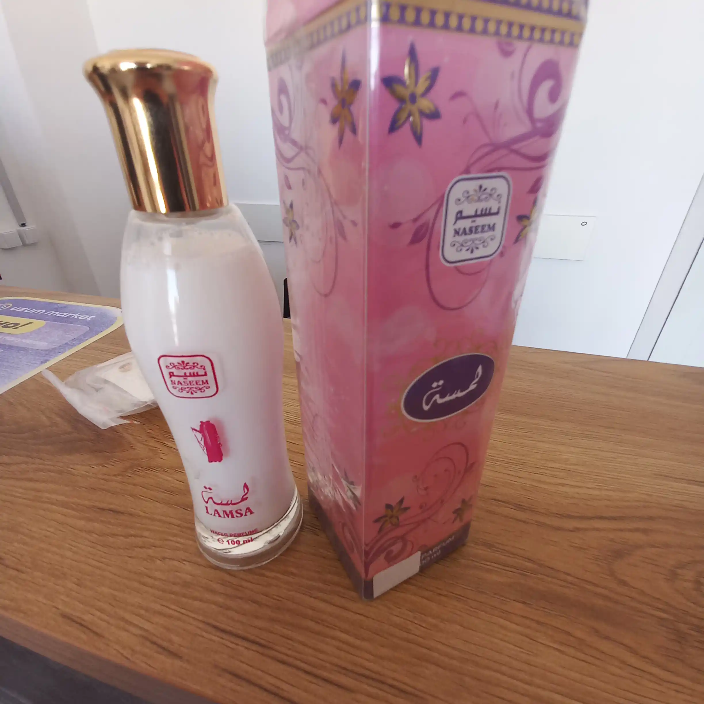 Ayollar uchun spirtsiz parfyumlangan suv lamsa, Bushra, Sadaat - Dubai, Amani, 100 ml