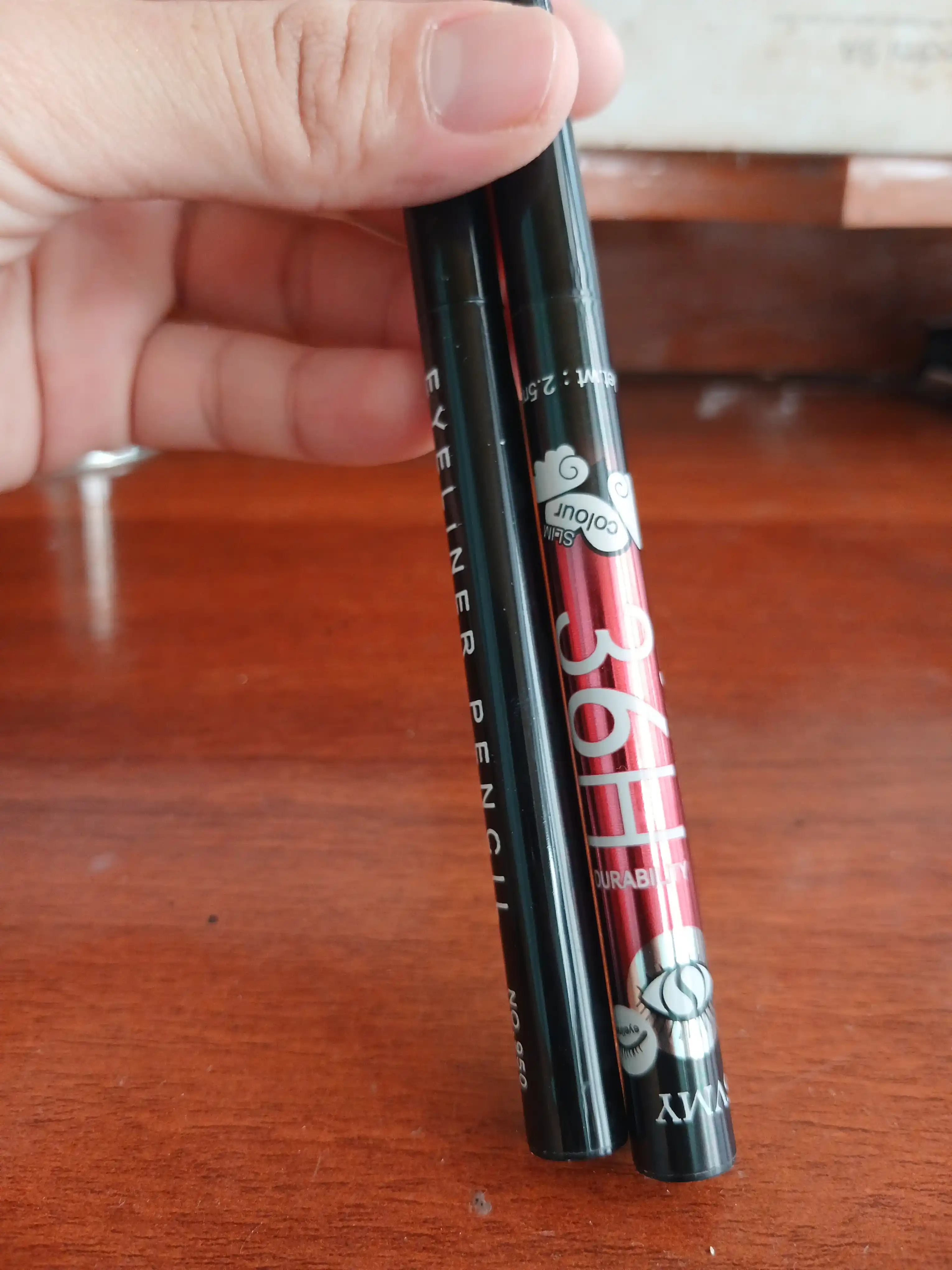 Podvodka flomaster 2 tasi 1 da ko'zlar uchun, SVMY va EYELINER, suvga chidamli