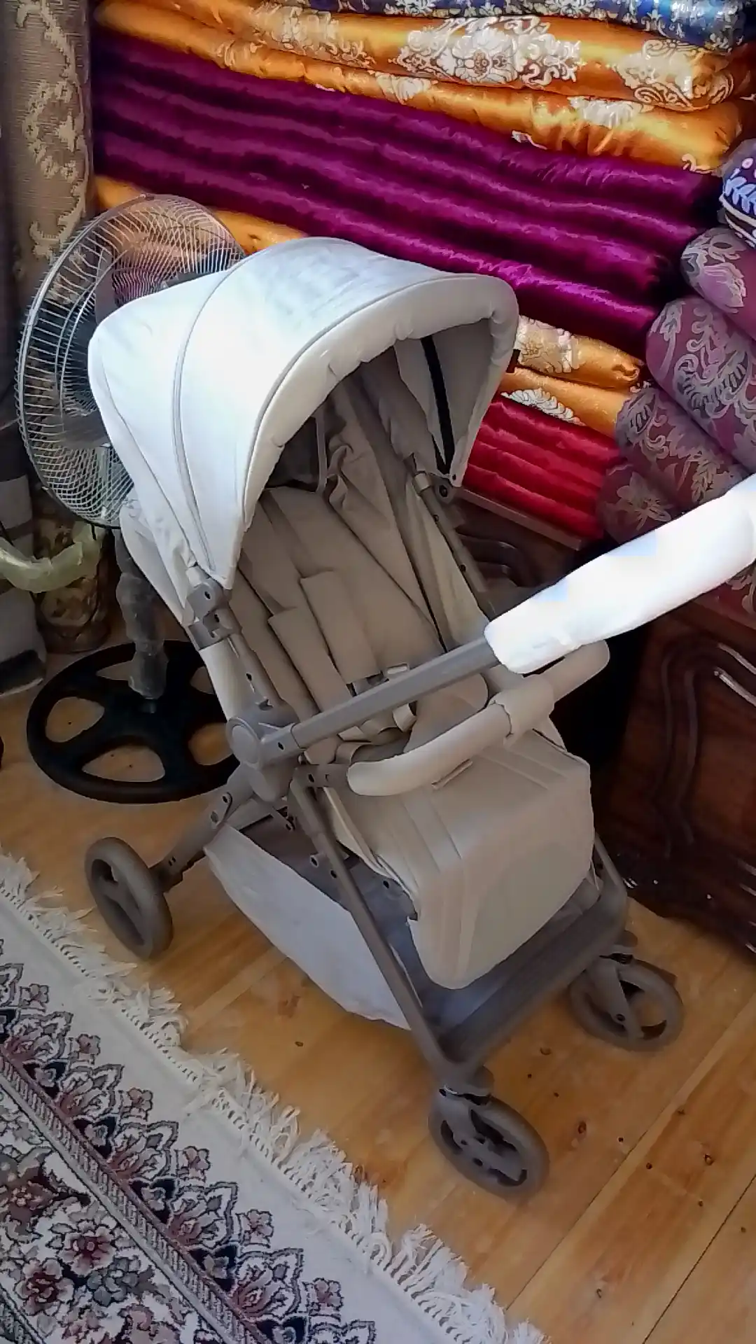 KIDILO B6  Детская коляска, перекидная ручка, регулируемая спинка, складная