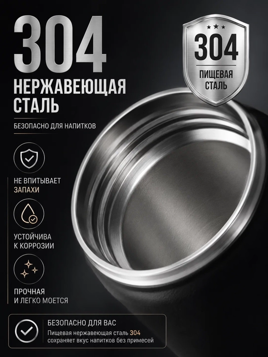Choy va kofelar uchun  germetiklangan termokrujka, termoslar 500ml