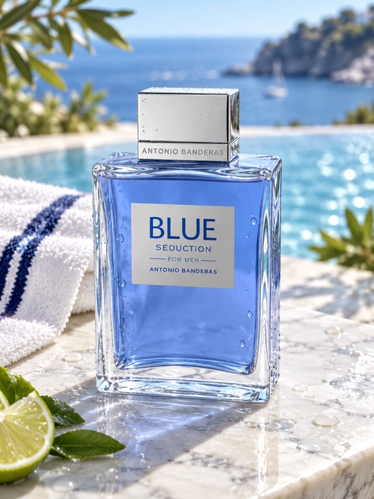 Antonio Banderas Blue Seduction parfyumeriya suvi, 100/200 ml