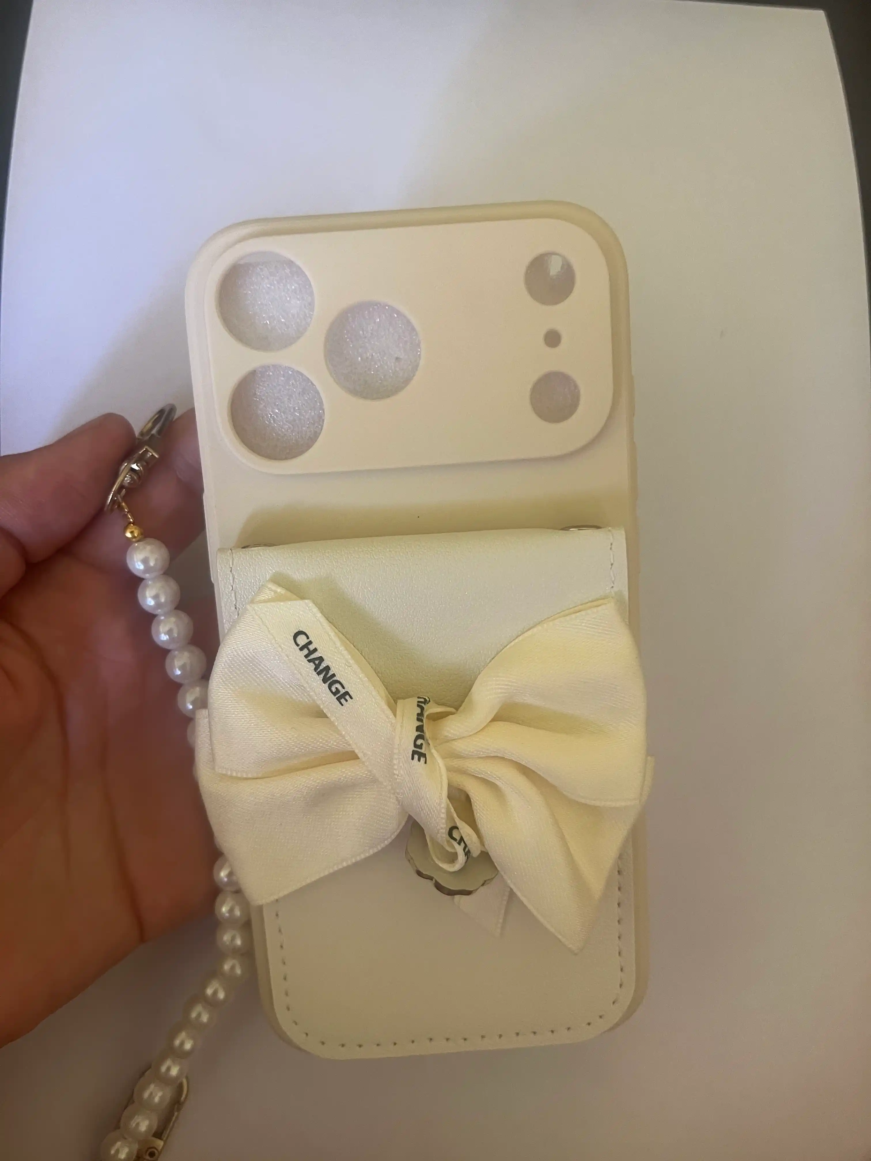 IPhone 14, 15, 16, 17 Pro Max telefonlari uchun g‘ilof, mini-sumkacha ko‘rinishidagi g‘ilof