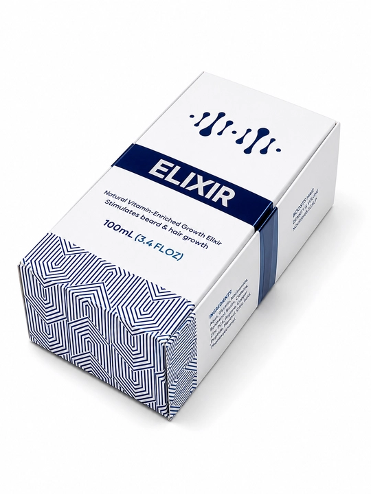 Elixir Boroda 16% – средство для роста волос и бороды Миноксидил