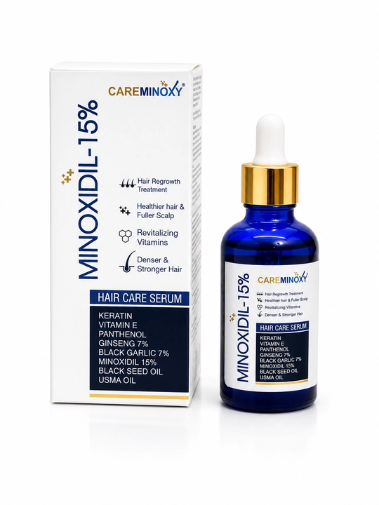 Сыворотка Миноксидил 15% Care Minoxy – для роста волос и бороды (60 мл)
