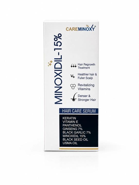 Сыворотка Миноксидил 15% Care Minoxy – для роста волос и бороды (60 мл)