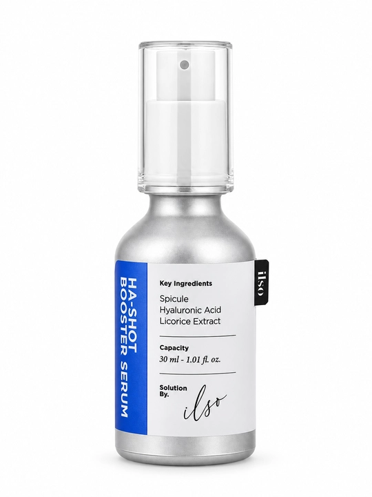 Yuz uchun ILSO HA-Shot Booster Serum namlantiruvchi zardobi, 30 ml - 