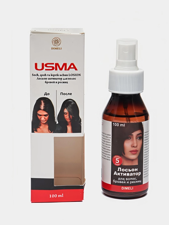 USMA спрей для волос, бровей и ресниц 100 ml
