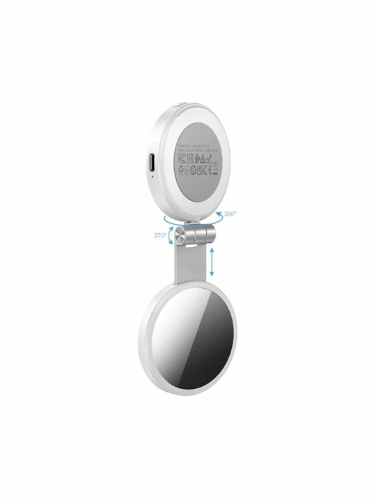HOCO K161 telefon uchun magnit LED chiroq, selfi, foto va 3-in-1 oyna