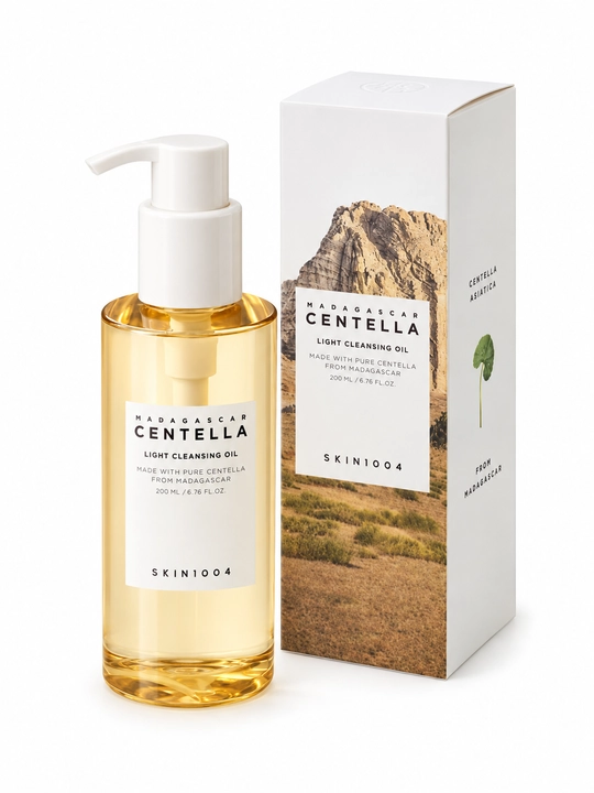 SKIN1004 Madagascar Centella Light Cleansing Oil yuz uchun gidrofil moy, 200 ml - 
