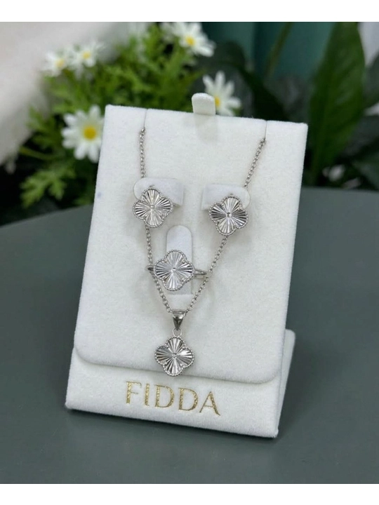 Комплект FIDDA из стерлингового серебра 925-й пробы - 
