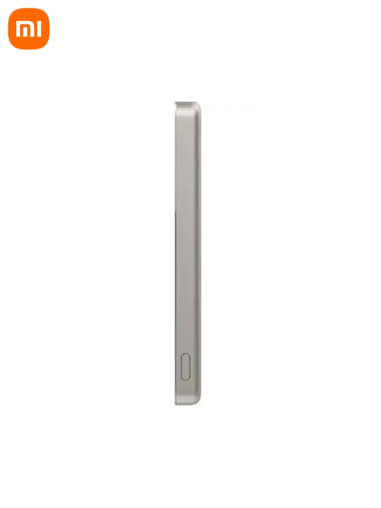 Xiaomi Super Slim Magnetic Power Bank 5000 tashqi akkumulyatori. 15W simsiz zaryadlash