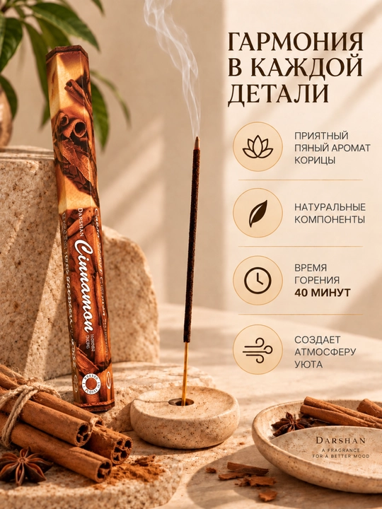 Ароматные палочки для дома, благовония в пачке 20 штук