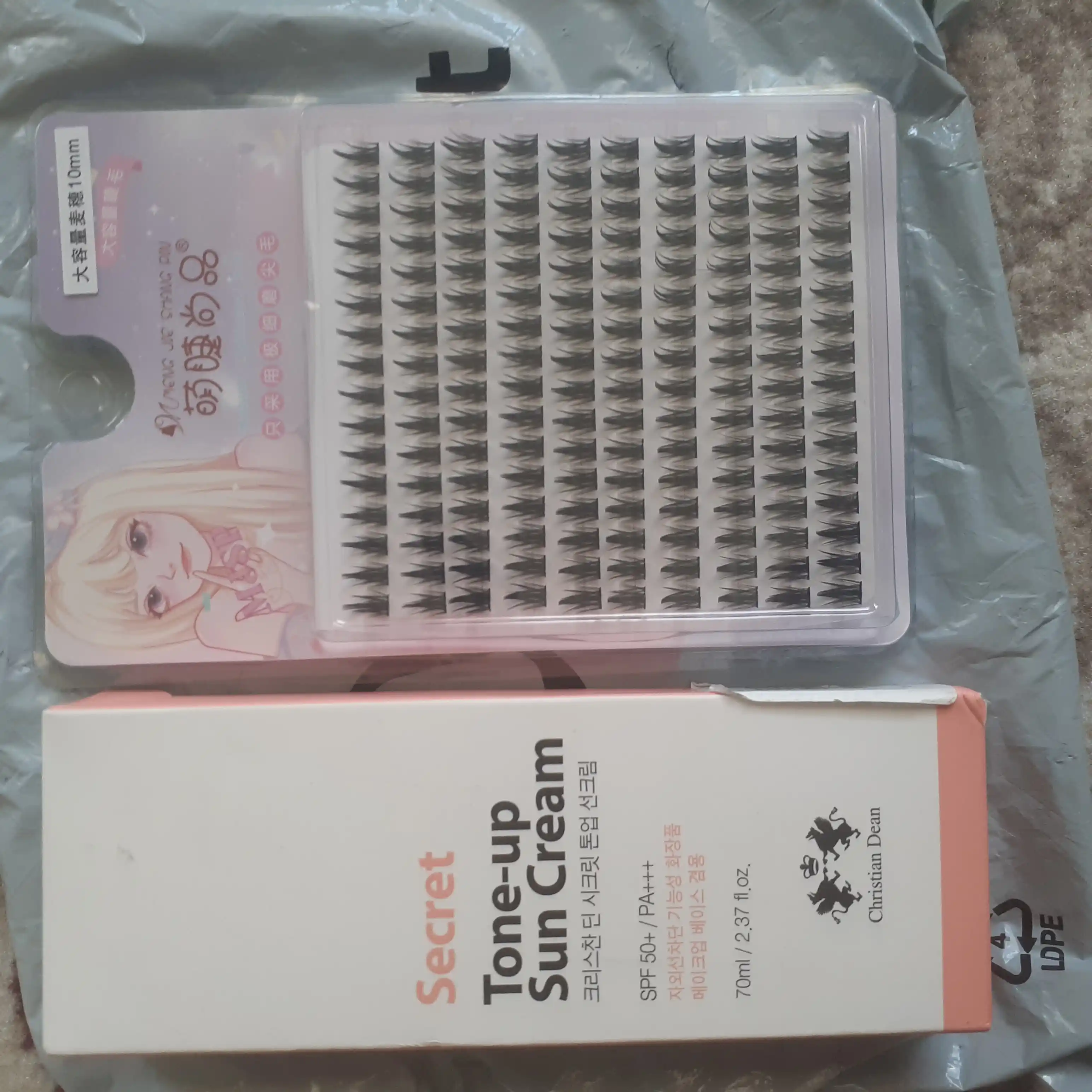 Quyoshdan himoyalovchi va tekislovchi krem Secret Tone-Up SPF 50+ Christian Dean, SPF50+, 70 ml