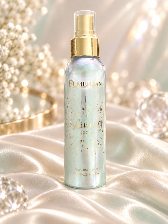 Yuz va tana uchun yaltiratuvchi shimmer sprey FUMEILIAN Shining Spray