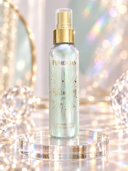 Yuz va tana uchun yaltiratuvchi shimmer sprey FUMEILIAN Shining Spray