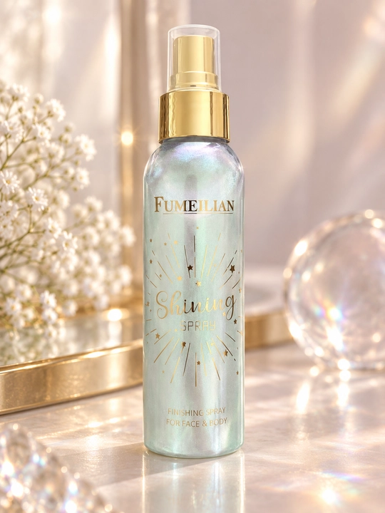 Yuz va tana uchun yaltiratuvchi shimmer sprey FUMEILIAN Shining Spray