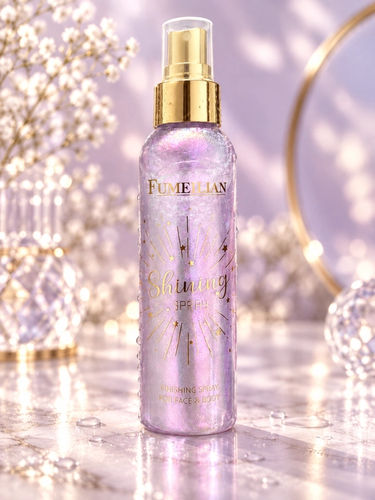 Yuz va tana uchun yaltiratuvchi shimmer sprey FUMEILIAN Shining Spray