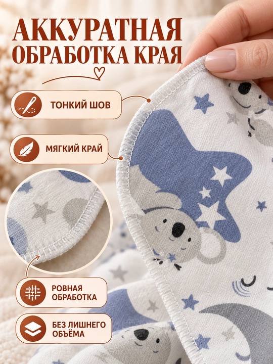 Пелёнка для новорождённых, пеленки для детей, детский плед, фланель, хлопок, 120×110 см